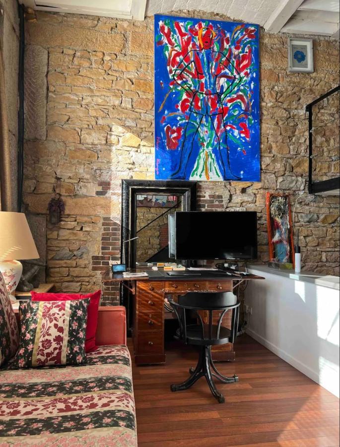 Apartmán Loft Sur Saone Lyon Exteriér fotografie